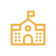 School Flag Gold