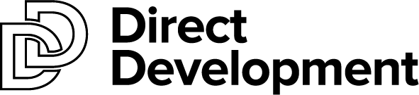 Direct Development parent logo black