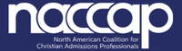 NACCAP logo purple background use