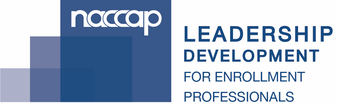 NACCAP Leadership Development logo with the text "For Enrollment Professionals.