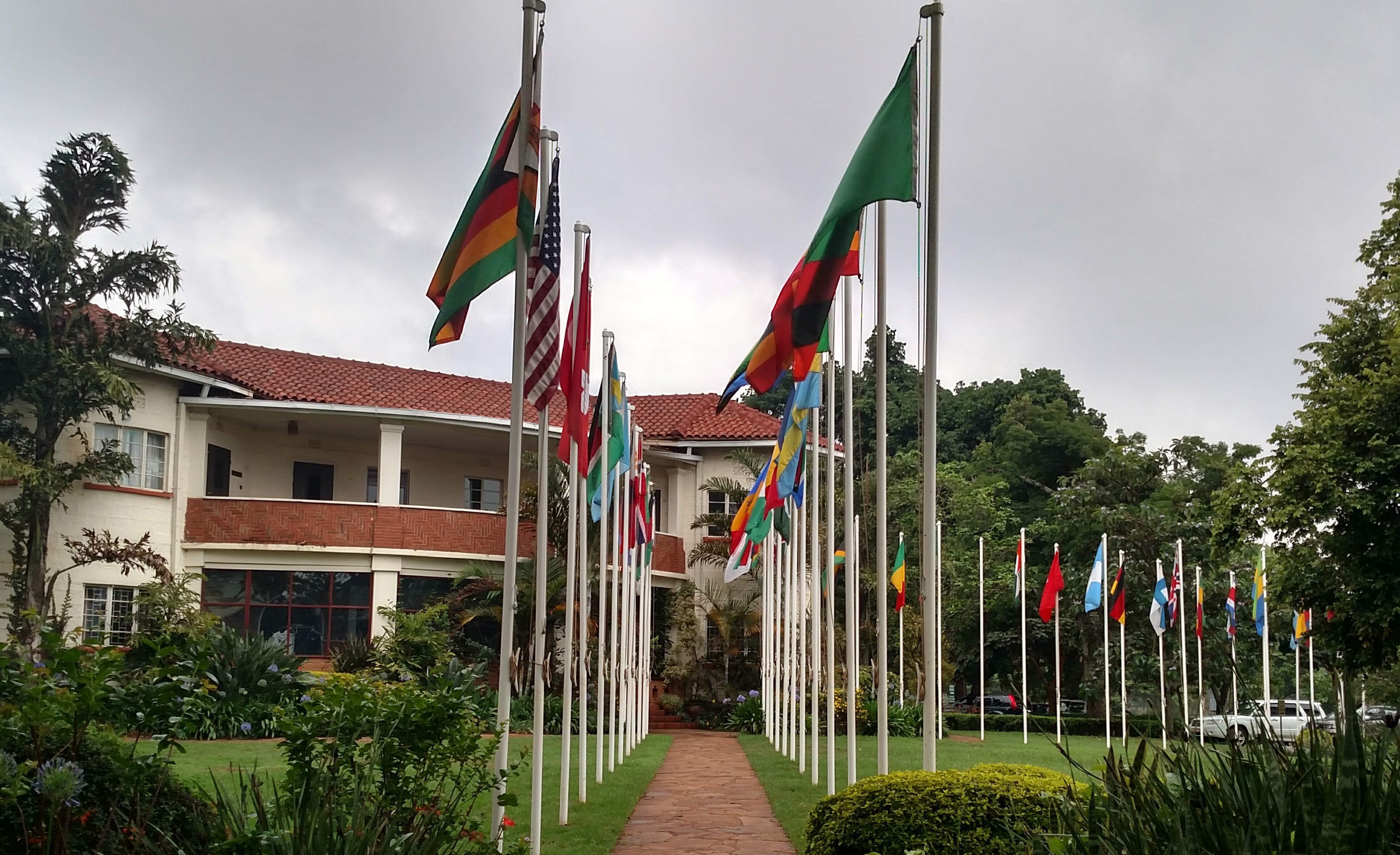 2018 Intl Tour Flags