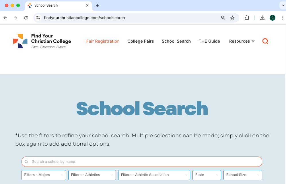 FYCC School Search